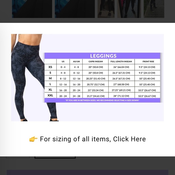 Dragon scale CVG Leggings and matching headband - Picture 3 of 4